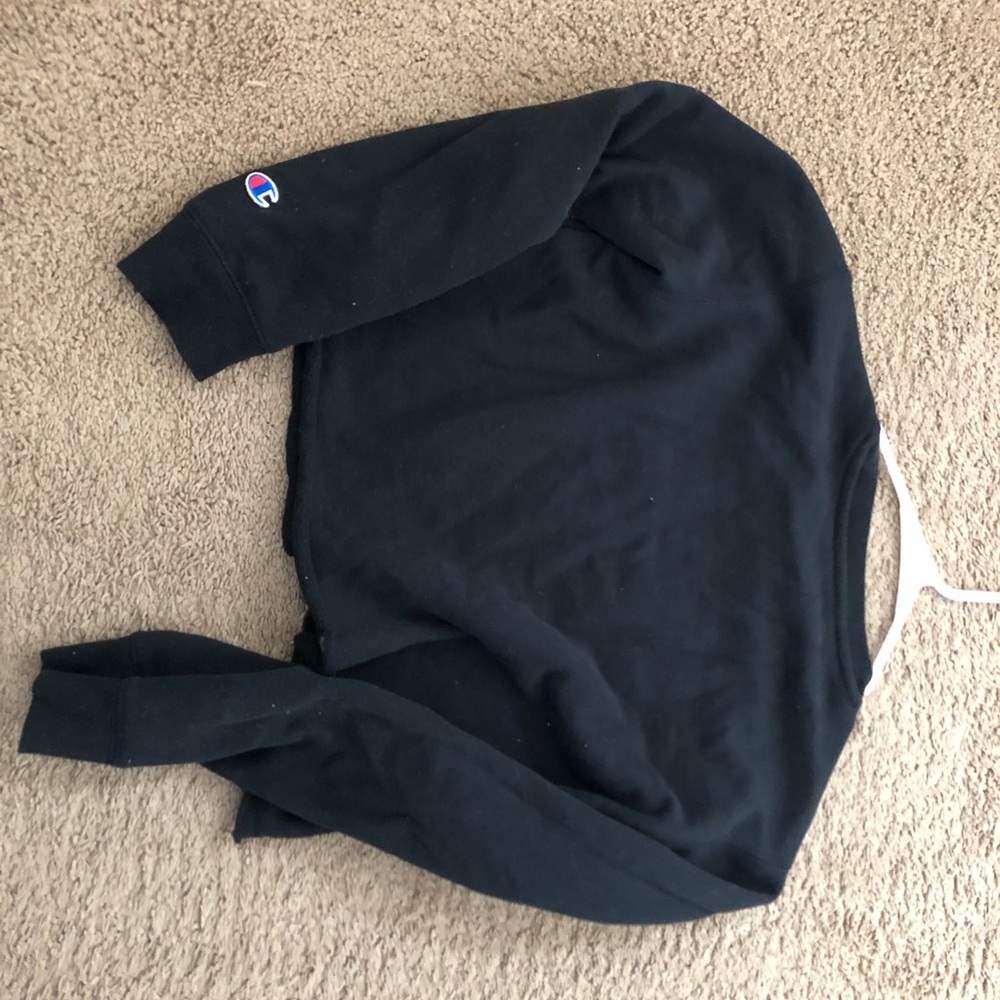 cropped myself champion sweatshirt - Picture 2 of 2